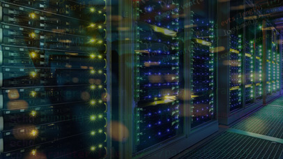 Cloud servers inside a data centre