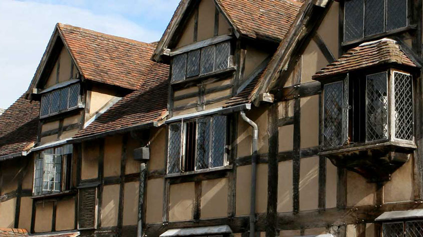 william shakespeare's birthplace in stratford