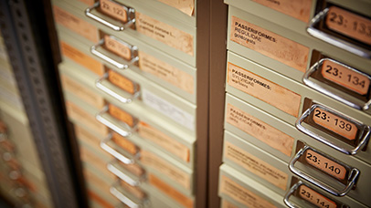 Filing cabinets to archive information