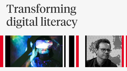 Transforming digital literacy logo