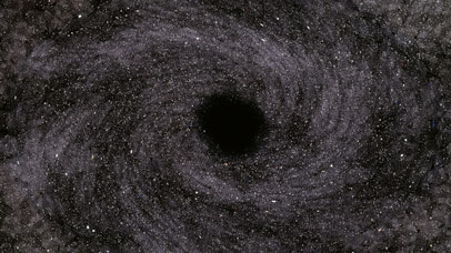 Black hole in Space