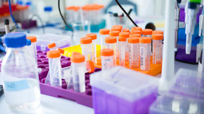 Tubes in a lab