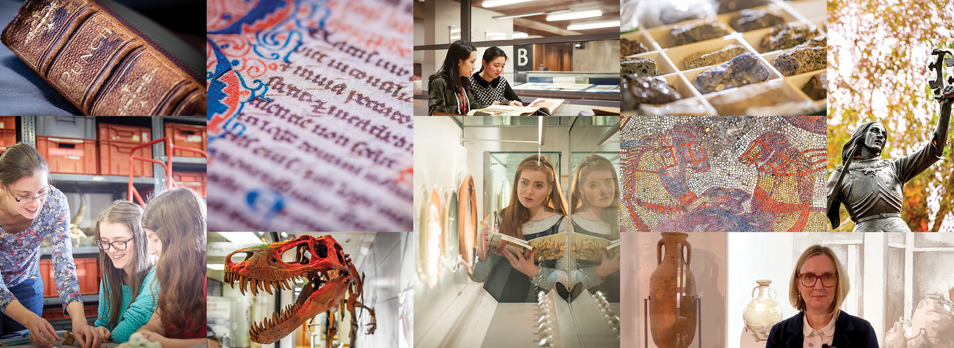 Montage of stills encompassing all related to heritage and culture