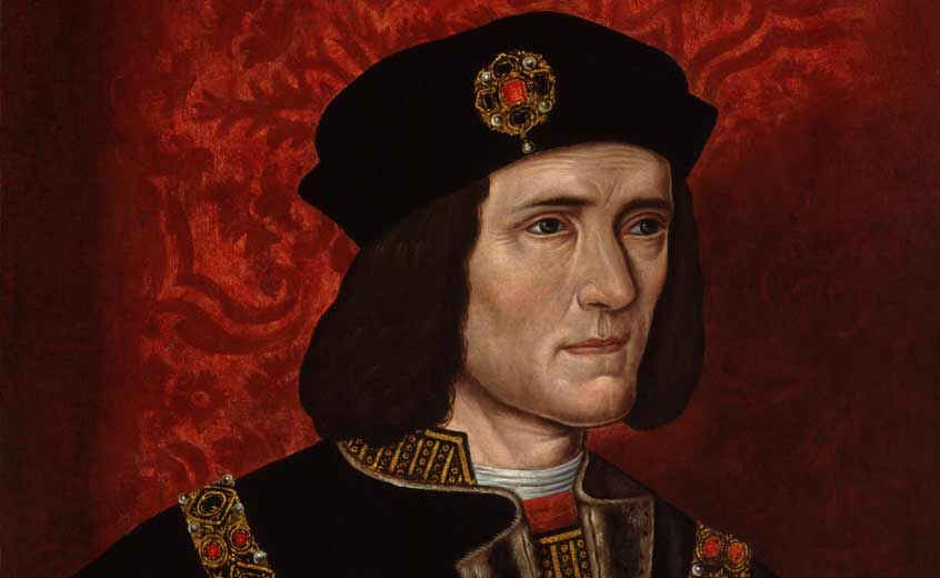 Richard III by an unknown artist; oil on panel, late 16th century. NPG148 © National Portrait Gallery, London.