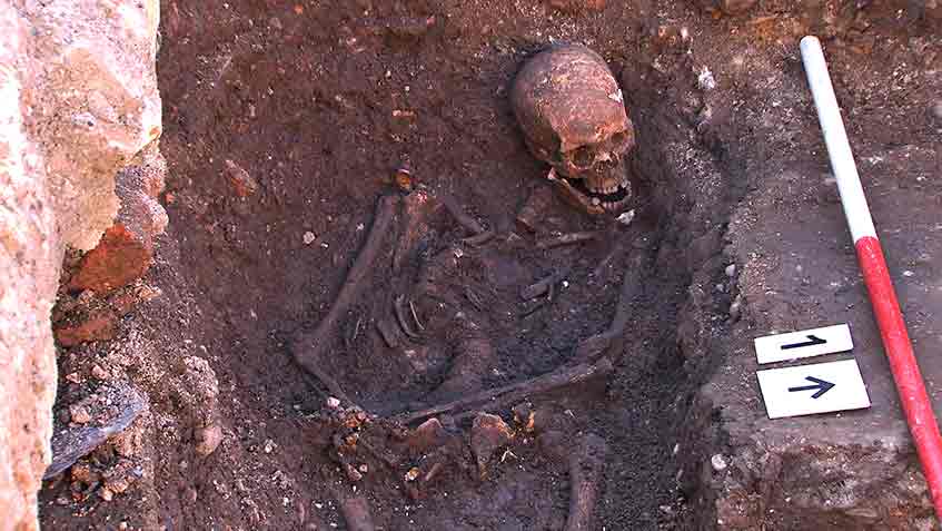 King Richard III's skeleton