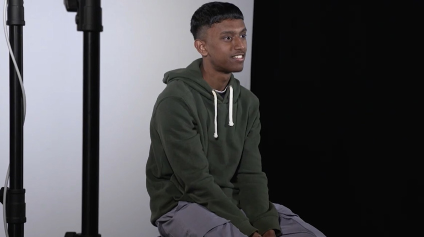 University of Leicester student Jineth talking on their year 1 episode 2 video