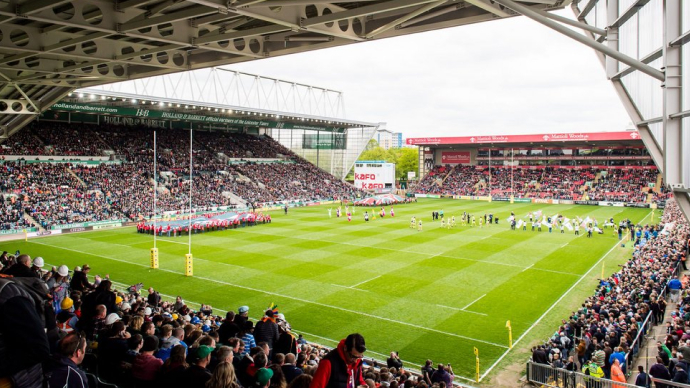 Leicester Tigers Welford Road grounds