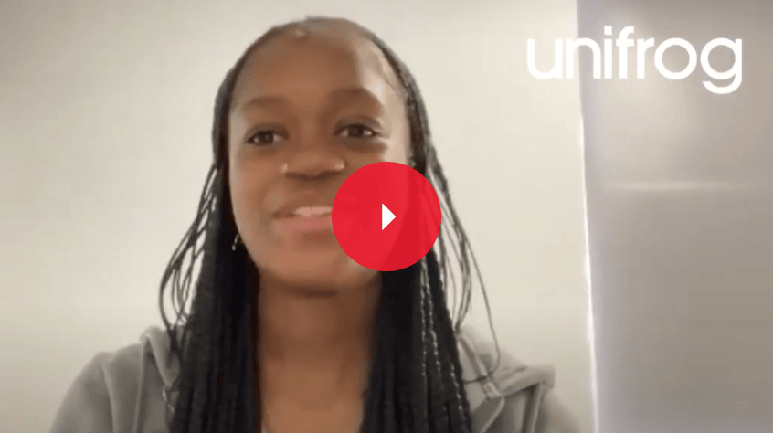 Actuarial Science and Mathematics student, Moyo, talking 