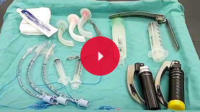 Airway equipment demonstration