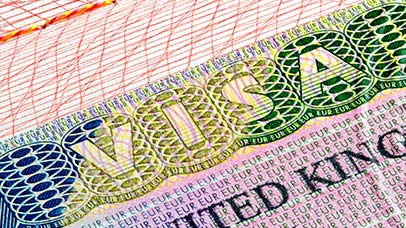 visa logo taken from passport