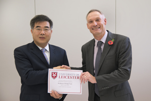 Department of Chemistry strengthens links with collaborators in China