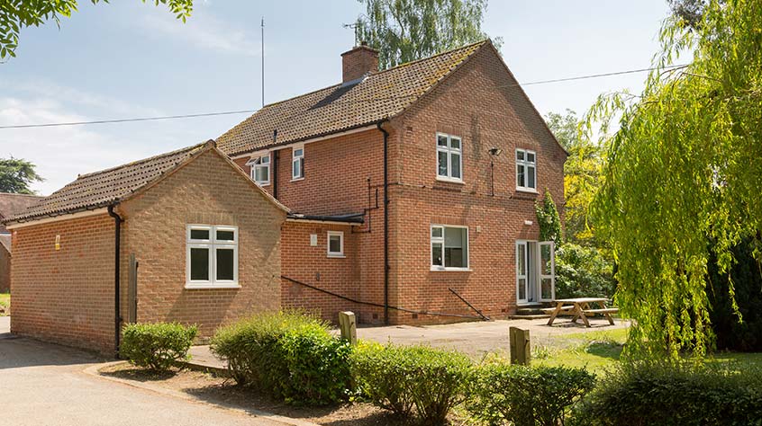 An exterior view of Beaumont Lodge student accommodation