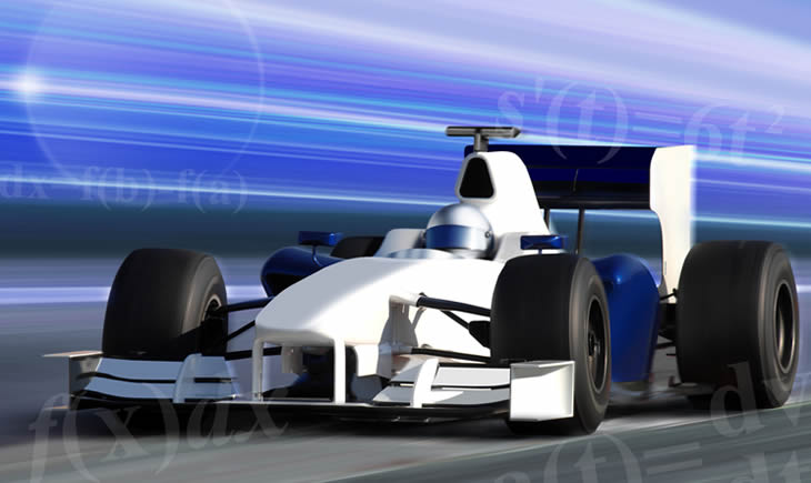 Racing car