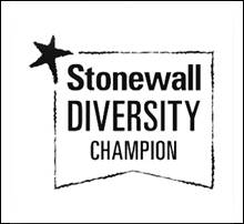 Stonewall Diversity Champion logo