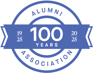 University of Leicester roundel denoting 100 years of the university's alumni association