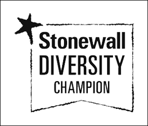Stonewall Diversity Champion logo